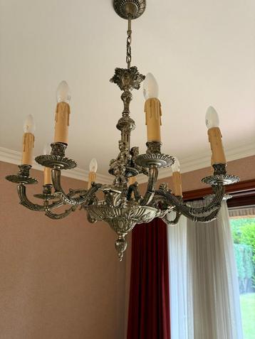 Te koop mooi antiek kroonluchters 2 stuks beschikbaar voor biedingen
