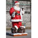Père Noël géant - Père Noël 285 cm, Divers, Noël, Enlèvement, Neuf