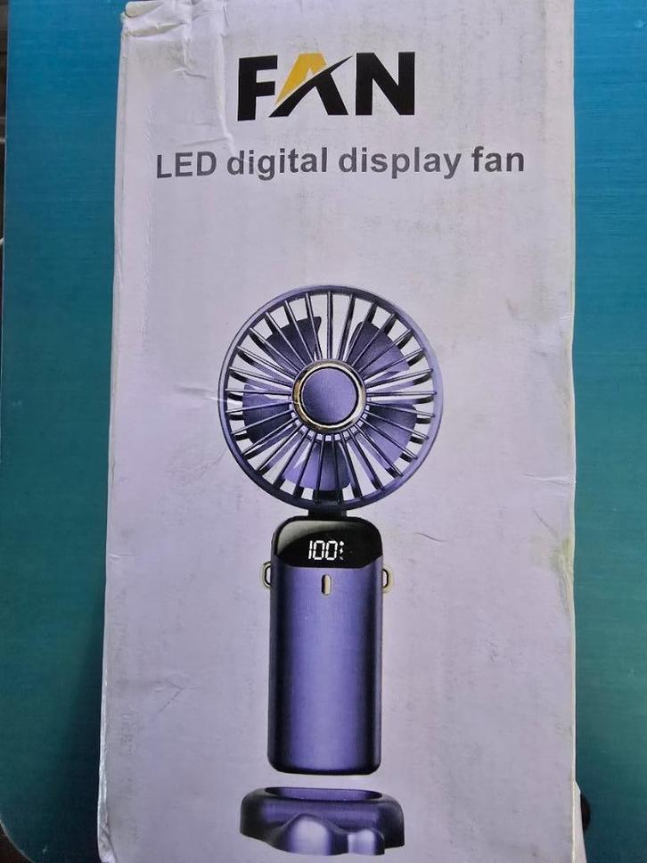 Draagbare ventilator - Nieuw product - Wite, Elektronische apparatuur, Persoonlijke Verzorgingsapparatuur, Nieuw, Overige typen