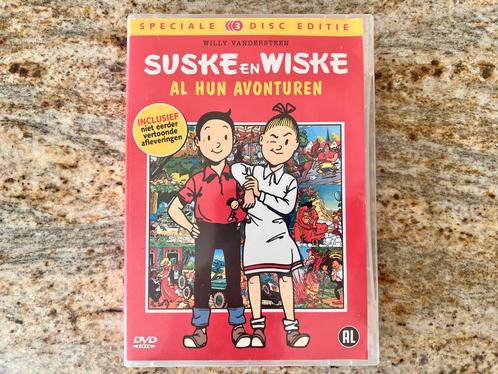 Suske en Wiske - Al hun avonturen - 3 DVD, Cd's en Dvd's, Dvd's | Kinderen en Jeugd, Gebruikt, Ophalen of Verzenden