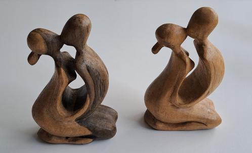 Figurines en bois, Antiquités & Art, Art | Sculptures & Bois, Enlèvement