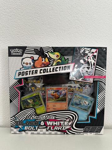 Pokemon Black Bolt & White Flare Poster Collection beschikbaar voor biedingen