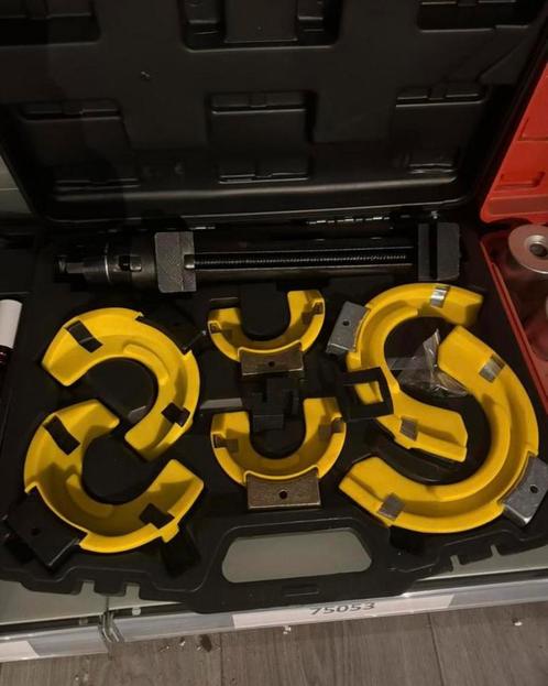 VEERSPANNER / VEERCOMPRESSORSET NIEUW, Auto diversen, Autogereedschap, Nieuw, Ophalen of Verzenden