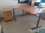 Hoek bureau met ladekast (Ikea Galant), Huis en Inrichting, Ophalen, Zo goed als nieuw, Bureau