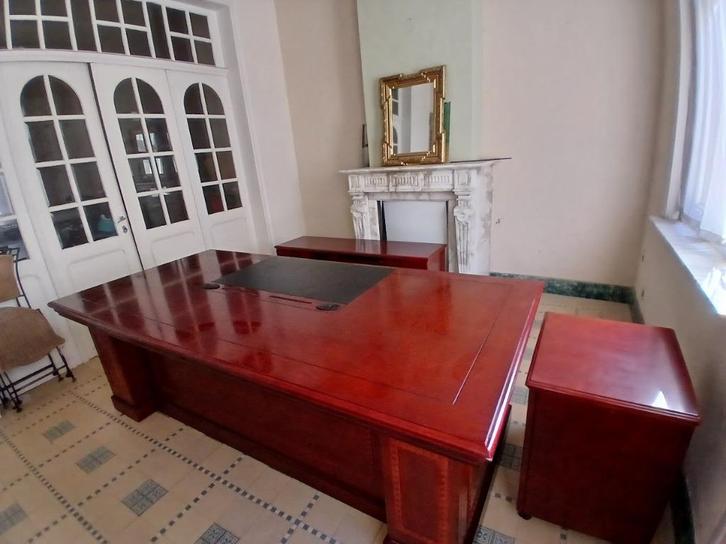 Bureau met bijhorende kasten, Antiek en Kunst, Antiek | Meubels | Kasten, Ophalen of Verzenden