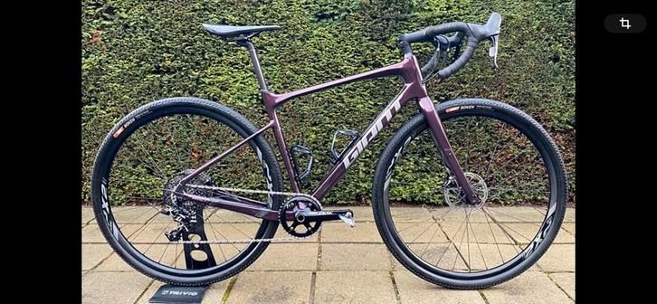 Gravel GIANT Revolt//Carbon//Sram 11s, Fietsen en Brommers, Fietsen | Racefietsen, Zo goed als nieuw, Giant, Carbon, Ophalen