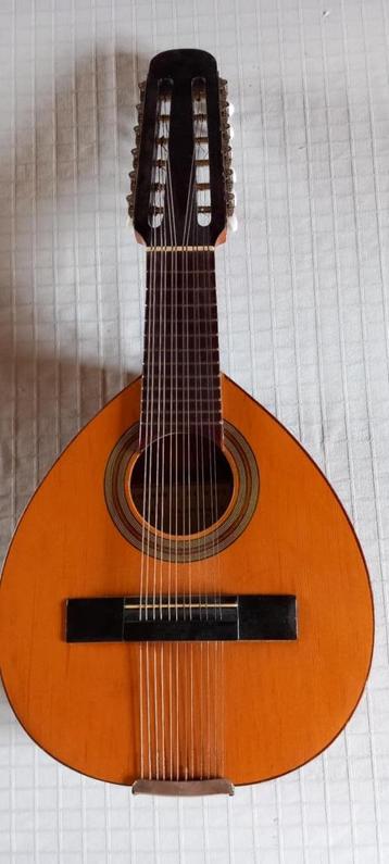 Spaanse Mandoline/Luit - BANDURRIA - 12 snaren beschikbaar voor biedingen