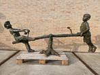 BRONZEN KINDEREN OP WIP, OUDE BRONS TOP KOOPJE!!!, Enlèvement ou Envoi, Comme neuf, Autres matériaux, Homme