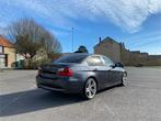 BMW- E90- 318d - 122cv - M47, Auto's, Zwart, Zwart, Leder, Diesel