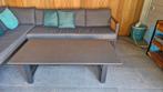 Lounge tafel verstelbaar in hoogte, Tuin en Terras, Ophalen, Gebruikt, Aluminium