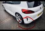 Volkswagen Scirocco R-Line R FL diffuser spats fins zwart, Ophalen of Verzenden