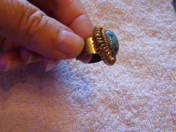 Ring 11, Handtassen en Accessoires, Ringen, Gebruikt, Ophalen of Verzenden, Dame, IJzer of Staal