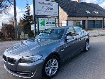 BMW 520da 127km, Auto's, Automaat, Euro 5, Leder, Bedrijf