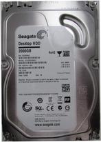 Disque dur HDD Seagate 2000 GB 3.5 Pouces, Ophalen, Intern, 2000 GB, Zo goed als nieuw