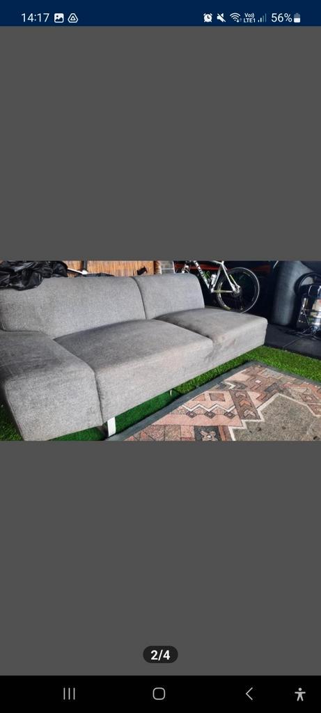 Zetel, Huis en Inrichting, Zetels | Zetels, Zo goed als nieuw, Stof, Ophalen