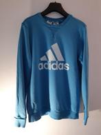 Turkooise sweater adidas maat 164, Adidas, Gebruikt, Trui of Vest, Ophalen of Verzenden