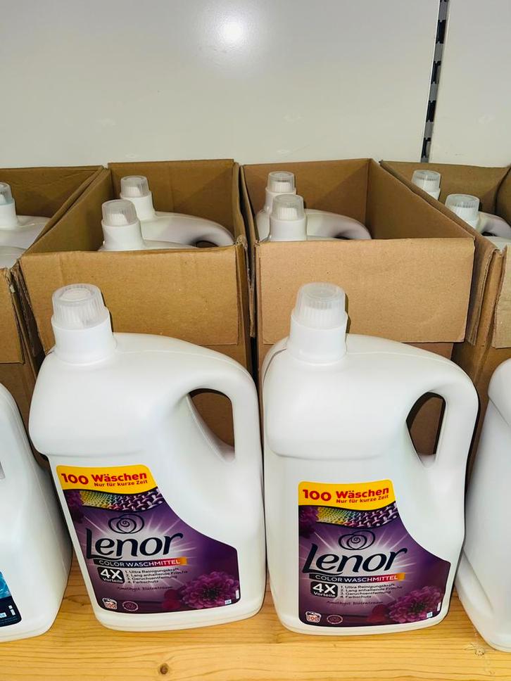 LENOR, ARIEL, DASH wasmiddel, 5 liter, 100 doses, Huis en Inrichting, Schoonmaakartikelen, Ophalen of Verzenden