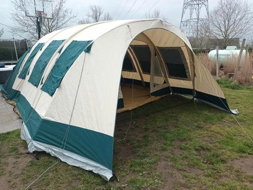 Katoenen tent 6 personen, Caravanes & Camping, Tentes, Utilisé, Enlèvement ou Envoi