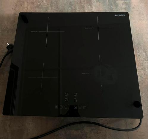 Kookplaat inductie vuur Inventum, Elektronische apparatuur, Kookplaten, Gebruikt, Vrijstaand, Inductie, 4 kookzones, Ophalen