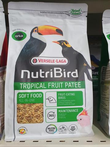 Nutribird Tropical fruit Patee Premium 1kg - Versele Laga