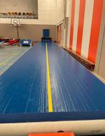 Airtrack 15x2,8x0,3m, Sports & Fitness, Gymnastique, Enlèvement, Utilisé, Bleu, Matériel