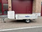 MOOIE AANHANGER MET GROTE OPBERGBOX VOOR MOTOREN, Ophalen of Verzenden, Gebruikt