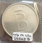 250 francs - Baudouin Ier - 1976 Fr, Zilver, Ophalen of Verzenden, Losse munt, Zilver