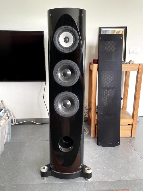 Pioneer S1-EX luidsprekers (TAD), Audio, Tv en Foto, Luidsprekerboxen, Gebruikt, Front, Rear of Stereo speakers, 120 watt of meer