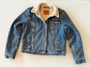 Levi’s Original Trucker Sherpa jacket - maat M  disponible aux enchères