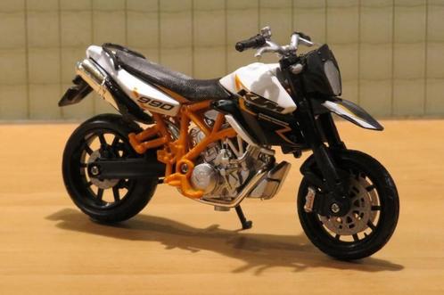 KTM 990 Supermoto R 1:18 Bburago, Hobby en Vrije tijd, Modelauto's | 1:18, Nieuw, Motor, Burago, Verzenden