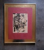 Tekening Varenasi door Henri Lenaerts, Antiek en Kunst, Ophalen of Verzenden