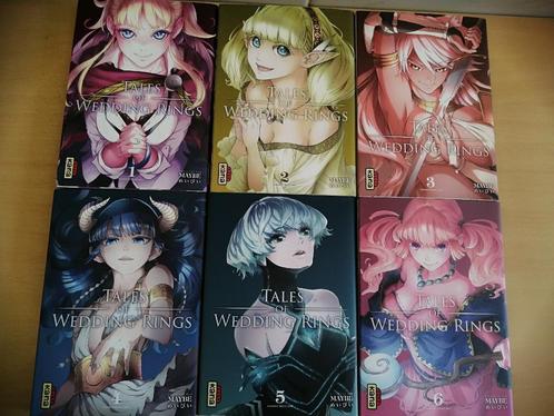 Lot 6 tomes Manga Tales of Wedding Rings, Boeken, Strips | Comics, Zo goed als nieuw, Japan (Manga), Ophalen of Verzenden