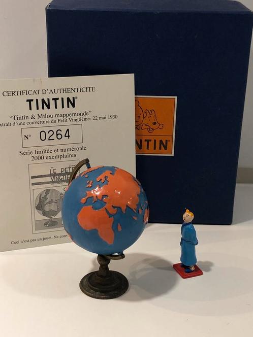 Tintin mappemonde, Collections, Statues & Figurines