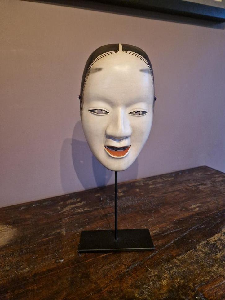Oud Japans Noh Masker, Antiek en Kunst, Kunst | Niet-Westerse kunst, Ophalen of Verzenden