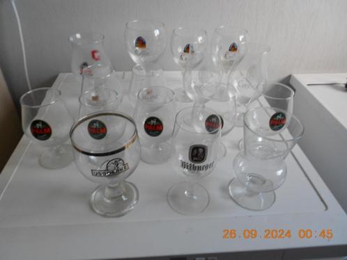 Vintage bierglazen, Verzamelen, Glas en Drinkglazen, Nieuw, Ophalen