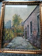 aquarelle sur carton Joseph Aernaut, Ophalen of Verzenden