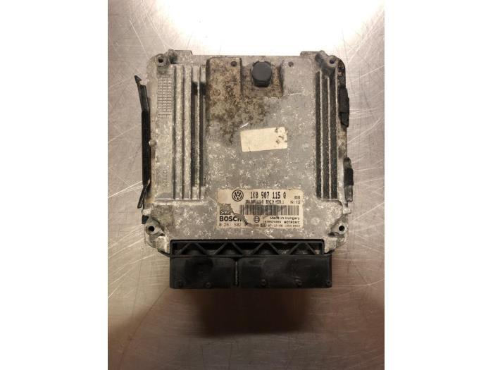 Ordinateur gestion moteur d'un Volkswagen Golf, Autos : Pièces & Accessoires, Électronique & Câbles, Volkswagen, Utilisé, 3 mois de garantie