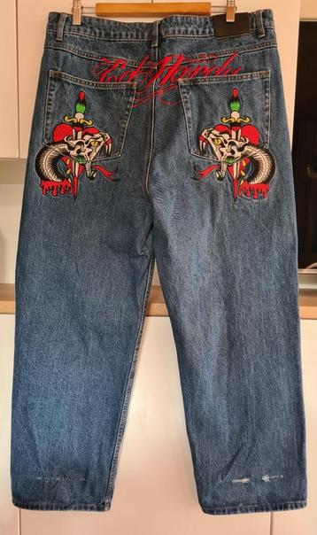 Relaxed fit jeans 'ED HARDY' (maat: 46)