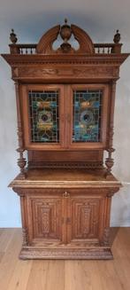 Mechelse antieken statige eiken kast, Ophalen