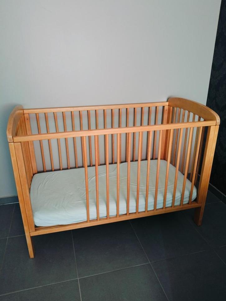 Kinderbed en matras, Kinderen en Baby's, Kinderkamer | Bedden, Gebruikt, Minder dan 140 cm, Minder dan 70 cm, Matras, Ophalen