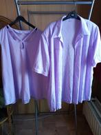 4x 2-delige setjes : topje vest blouse rok 42 tot 52, 5-10€, Ophalen of Verzenden, Gedragen
