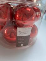 20 echte kerstballen + ster, Ophalen of Verzenden, Zo goed als nieuw