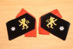 ABL paar leerling officierskraaghoeken 1e jaar (gala) (man), Verzamelen, Verzenden, Landmacht, Kleding of Schoenen