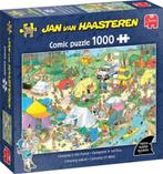 Puzzel Jumbo Puzzel Jan Van Haasteren Kamperen in het Bos, Ophalen of Verzenden, 500 t/m 1500 stukjes, Zo goed als nieuw, Legpuzzel