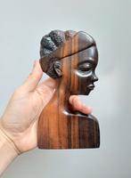 Afrikaans houtsnijwerk beeld, Antiek en Kunst, Kunst | Beelden en Houtsnijwerken, Ophalen of Verzenden