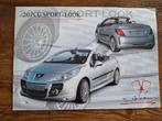 PEUGEOT 207 CC SPORT-LOOK, Boeken, Auto's | Folders en Tijdschriften, Ophalen of Verzenden, Nieuw, Peugeot