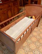Vintage kinderbed met matras en beschermhoes, Ophalen