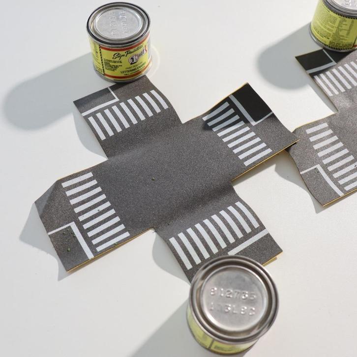 Lot modelbouw bomen & asfalt voor trein landschap, Hobby en Vrije tijd, Modeltreinen | Overige schalen, Zo goed als nieuw, Natuur