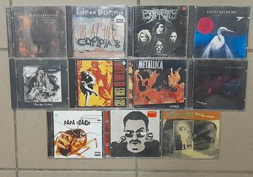 Diverse metal hard rock gothic darkwave,.. cd´s beschikbaar voor biedingen
