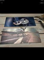 IWC metalen flight reclame panelen., Ophalen of Verzenden, Nieuw